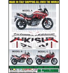 VSTROM DL 650 2004 - 2011 SIGN RED